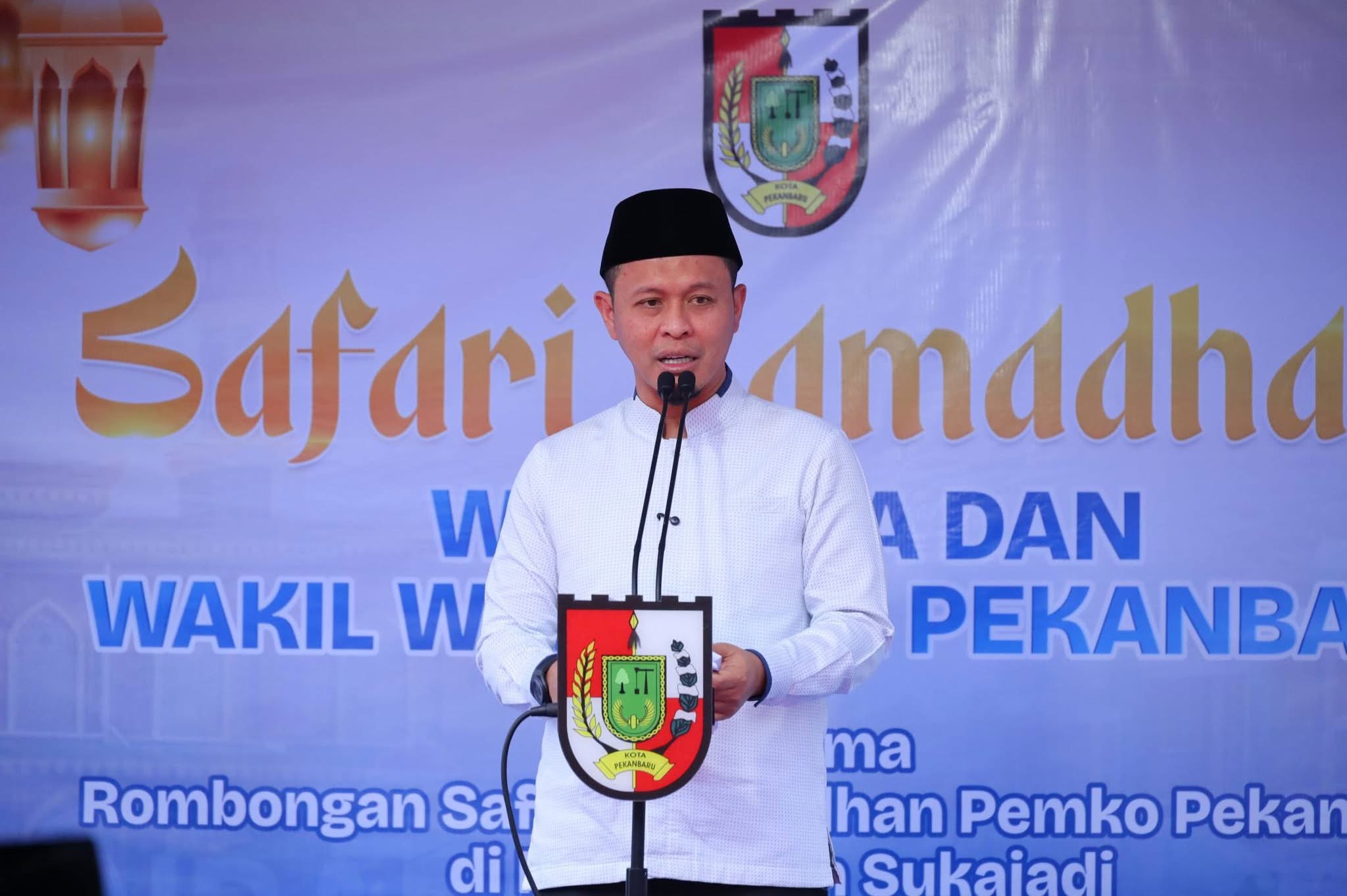 Sambut Idulfitri, Wali Kota Ingatkan Jajaran Pemko Pekanbaru Tolak Gratifikasi